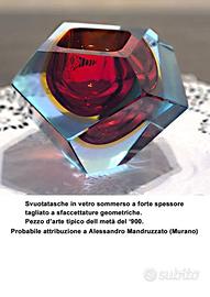 Svuotatasche in vetro sommerso