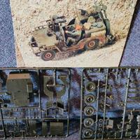 Kit jeep commando car, scala 1/35 della Italeri