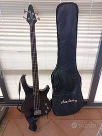 BASSO ELETTRICO "ACADEMY" CON CUSTODIA