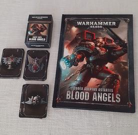 Warhammer Codex Blood Angels GW anno 2017 + Carte