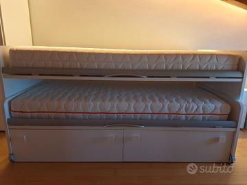 Letto salvaspazio moretti compact