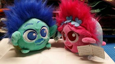 Peluche Trolls Dreamworks Poppy e Branch