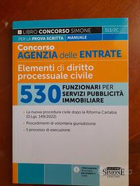 Manuale ediz Simone Concorso Agenzia delle Entrate