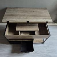 Tavolino Salotto,Tavolino da caffè Regolabile