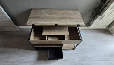 Tavolino Salotto,Tavolino da caffè Regolabile