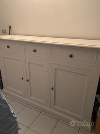 credenza-vetrina arte povera