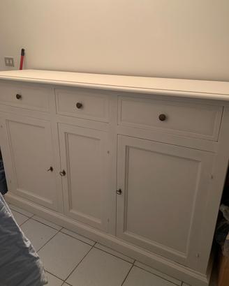 credenza-vetrina arte povera