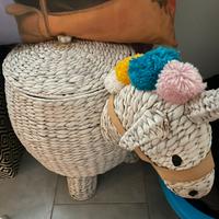 cesto unicorno multiuso