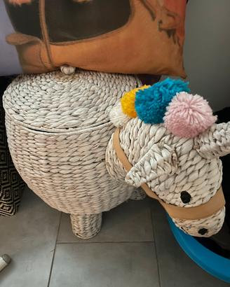 cesto unicorno multiuso