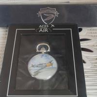 set da collezione orologio+coltellino slim gold 