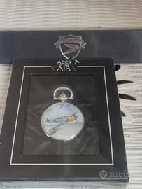 set da collezione orologio+coltellino slim gold 