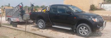 mitsubishi L200 e carrello 