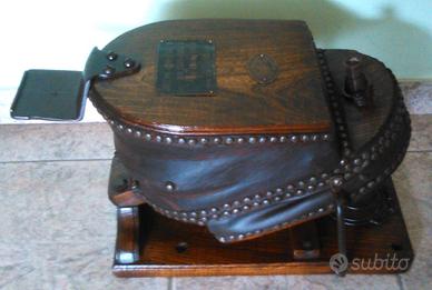 ANTICO GRANDE MANTICE INGLESE DEL 1850, MUSEALE!!