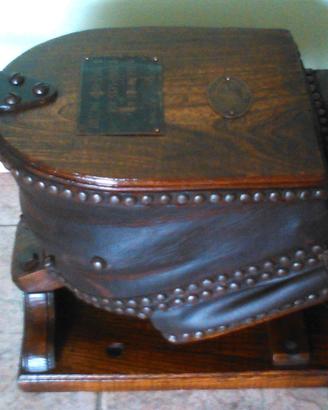 ANTICO GRANDE MANTICE INGLESE DEL 1850, MUSEALE!!