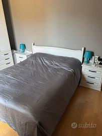 Letto matrimoniale in legno – Made in Ita -SCONTO!