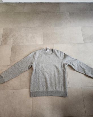 Felpa grigia basic B&C Collection crewneck S