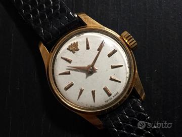 Orologio donna Nicolet Watch lam. oro anni 60' NOS