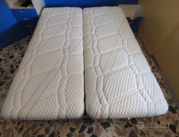 Rete matrimoniale e 2 Materassi Dorelan Regal R2