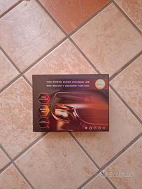 KIT LAMPADE LED H4 PER AUTO E MOTO LUCE BIANCA