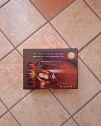 KIT LAMPADE LED H4 PER AUTO E MOTO LUCE BIANCA