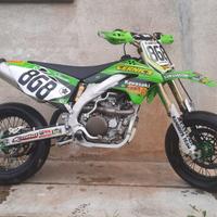 Kawasaki kx f kxf 450 motard pista