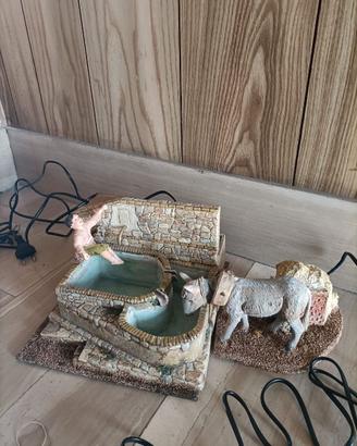 Scena con 2 movimenti Presepe 25 / 30 cm