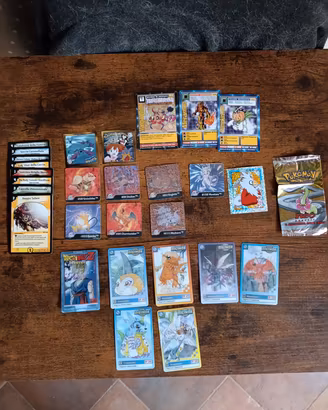 Lotto retro vintage - Pokemon, Digimon, d.masters