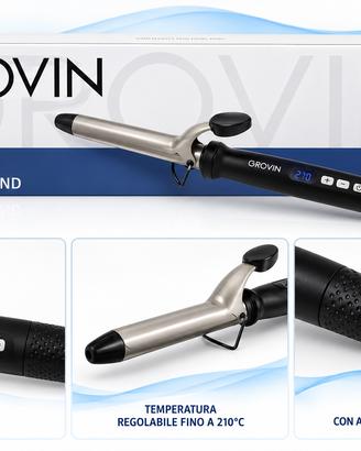 Grovin G-811 Arricciacapelli con Display Digitale