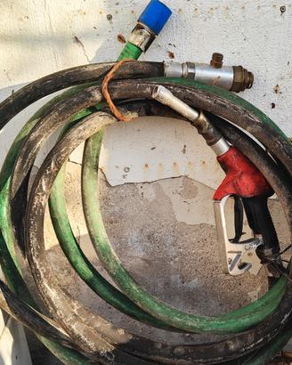 Tubo carburante con pistola erogazione – vintage /