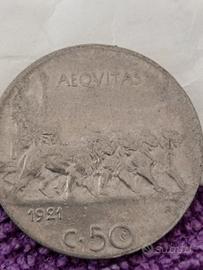 lotto 50 Cent vitt Emma lll 1921