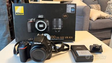 Reflex Nikon D3500 con LENTI ed ACCESSORI