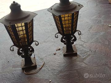 Lampadari da esterno vintage