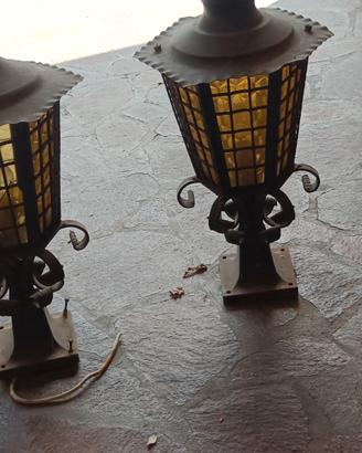 Lampadari da esterno vintage