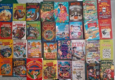 Libri ragazzi Geronimo stilton e vari (32 libri)