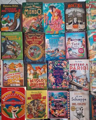 Libri ragazzi Geronimo stilton e vari (32 libri)