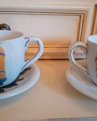 2 tazze e piattini Minions