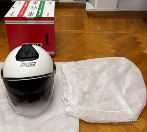Casco jet Nolan N40-5 Classico Bianco Lucido Tg XS