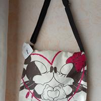 Borsa a tracolla Disney Topolino e Minni