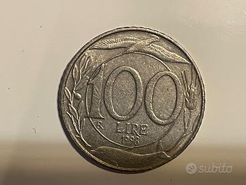 Monete da 100 Lire Turrita anni 1993/1999 - Rare