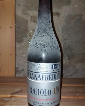 barolo cantina Fontanafredda 1971