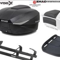 KIT bauletto SHAD SH58X + staffa BMW F900R