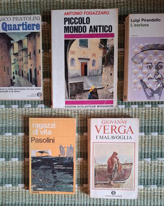 Collezione di 5 libri vintage anni '60 '70
