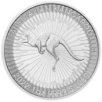 2022 Canguro Nugget Australiana d'Argento 1oz