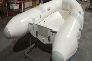 Gommone Tender chiglia carena vetroresina MT 2.70