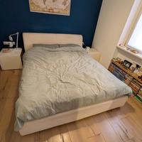 letto matrimoniale con contenitore