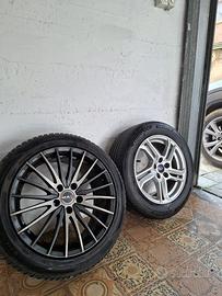 Cerchi con gomme da 16 e da 17