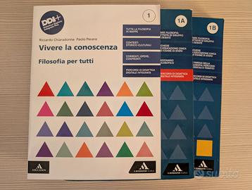 Vivere la conoscenza vol 1A -1B filosofia