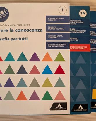 Vivere la conoscenza vol 1A -1B filosofia