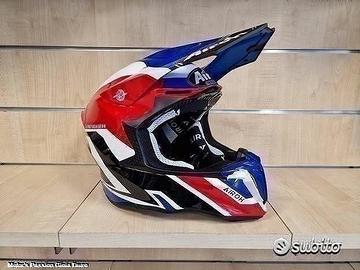 AIROH Casco Cross Twist 2.0 - Shaken - Blue