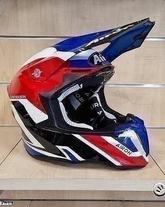 AIROH Casco Cross Twist 2.0 - Shaken - Blue
